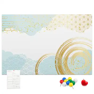 Kurk prikbord Decoratief grafisch motief