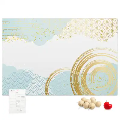 Kurk prikbord Decoratief grafisch motief