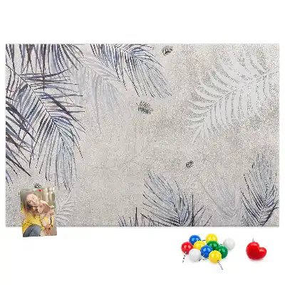 Kurk prikbord Palmblad