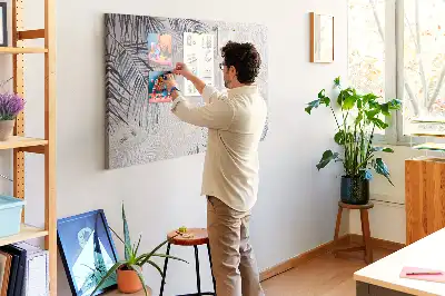 Kurk prikbord Palmblad