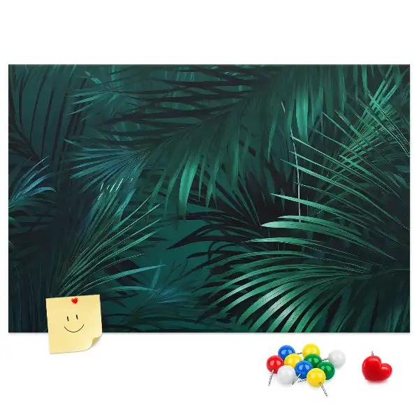 Kurk prikbord Exotische junglevegetatie safari