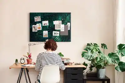 Kurk prikbord Exotische junglevegetatie safari