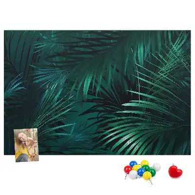 Kurk prikbord Exotische junglevegetatie safari