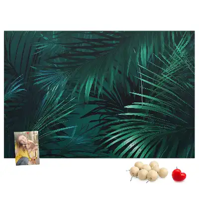 Kurk prikbord Exotische junglevegetatie safari