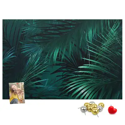 Kurk prikbord Exotische junglevegetatie safari
