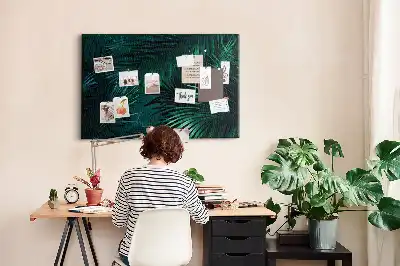 Kurk prikbord Exotische junglevegetatie safari