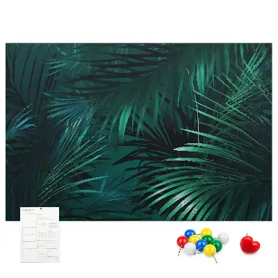 Kurk prikbord Exotische junglevegetatie safari