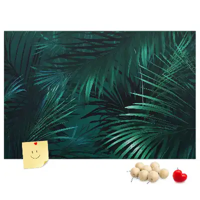 Kurk prikbord Exotische junglevegetatie safari