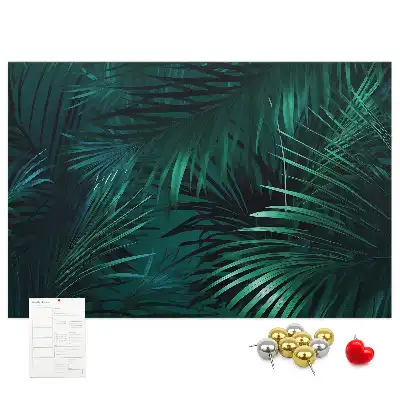 Kurk prikbord Exotische junglevegetatie safari