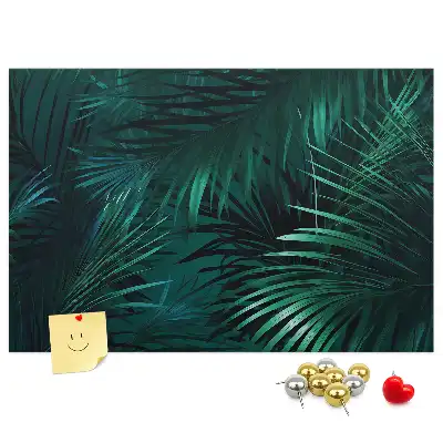 Kurk prikbord Exotische junglevegetatie safari