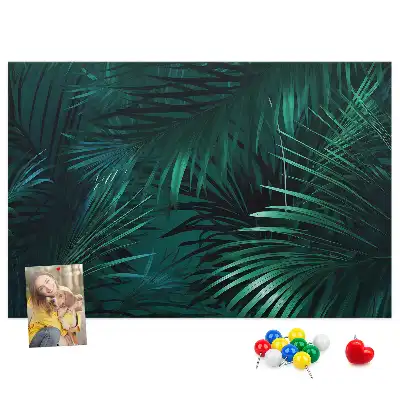Kurk prikbord Exotische junglevegetatie safari