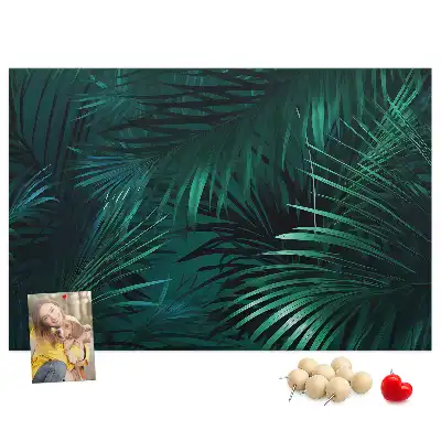Kurk prikbord Exotische junglevegetatie safari