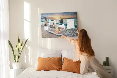 Kurk prikbord Zeekust golven