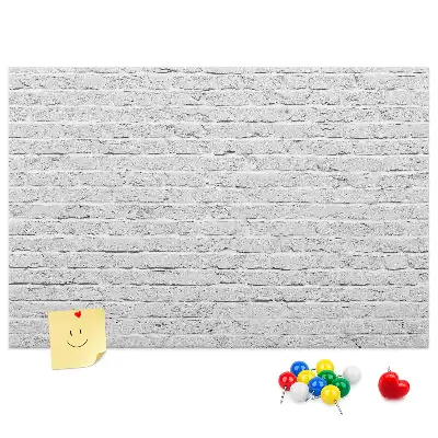 Kurk prikbord Bakstenen muur