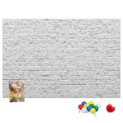 Kurk prikbord Bakstenen muur