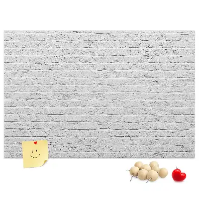 Kurk prikbord Bakstenen muur