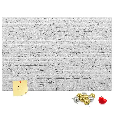 Kurk prikbord Bakstenen muur