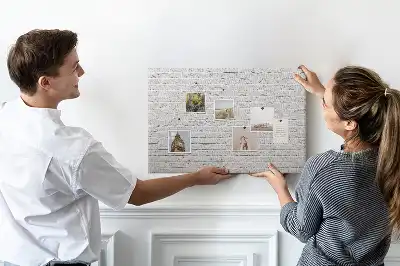 Kurk prikbord Bakstenen muur