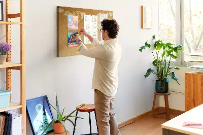 Kurk prikbord Planeet aarde wandkaart
