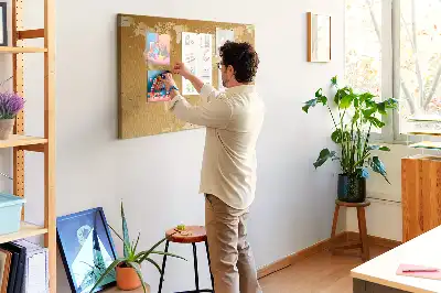 Kurk prikbord Planeet aarde wandkaart