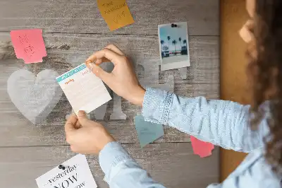 Memobord van kurk Opschrift "home" voor aan de muur