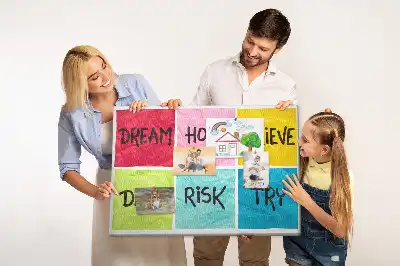 Memobord van kurk Motivatiebord