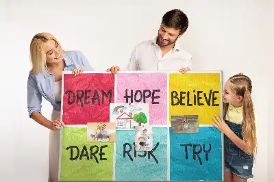 Memobord van kurk Motivatiebord