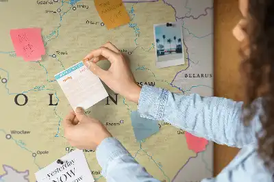 Kurk prikbord Politieke kaart van Polen