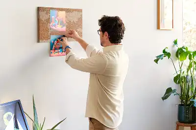 Kurk prikbord Kurkstructuur kaart