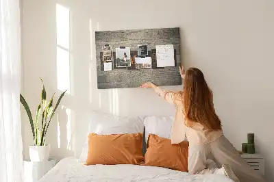 Memobord van kurk Familiespreuk voor aan de muur