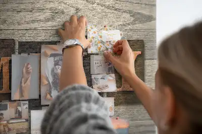 Memobord van kurk Familiespreuk voor aan de muur