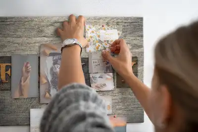 Memobord van kurk Familiespreuk voor aan de muur