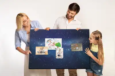 Kurk prikbord Donkere hemel sterren