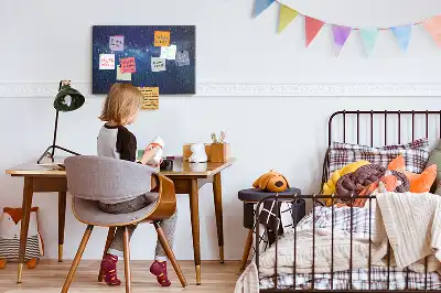 Kurk prikbord Donkere hemel sterren