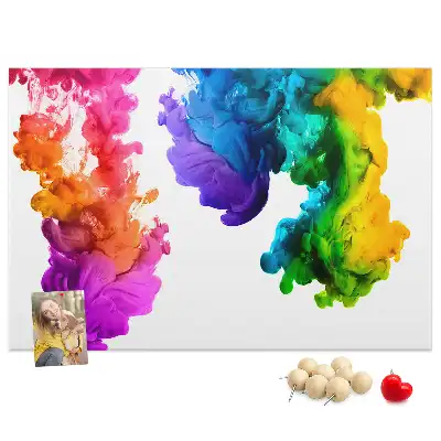 Kurk prikbord Regenboog van kleuren