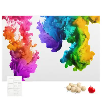 Kurk prikbord Regenboog van kleuren