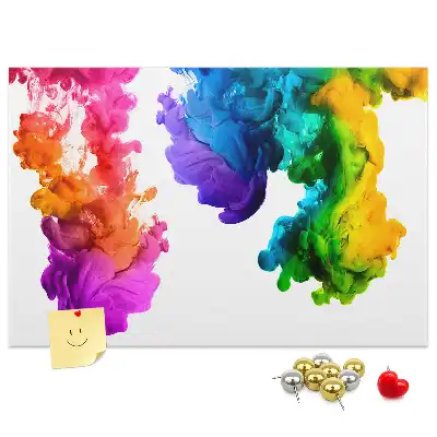 Kurk prikbord Regenboog van kleuren