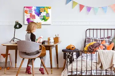 Kurk prikbord Regenboog van kleuren