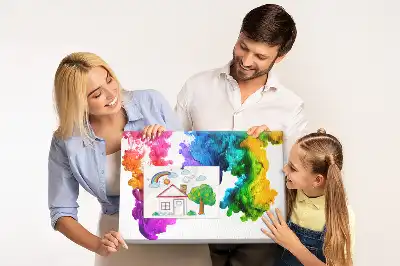 Kurk prikbord Regenboog van kleuren