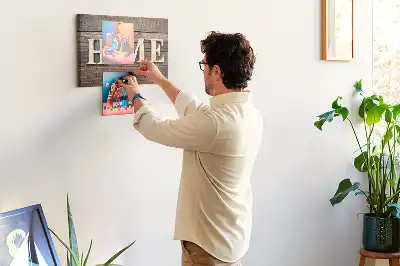 Kurk prikbord Woord "home"