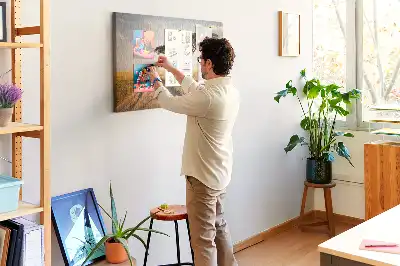 Kurk prikbord Afrikaans landschap