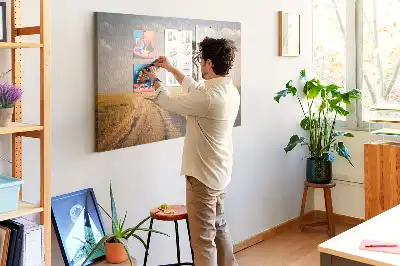 Kurk prikbord Afrikaans landschap