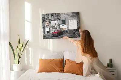 Kurk prikbord Oude auto stad