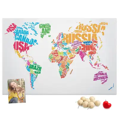 Kurk prikbord Kleurrijke landnamen