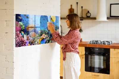 Memobord keuken Onderwaterleven