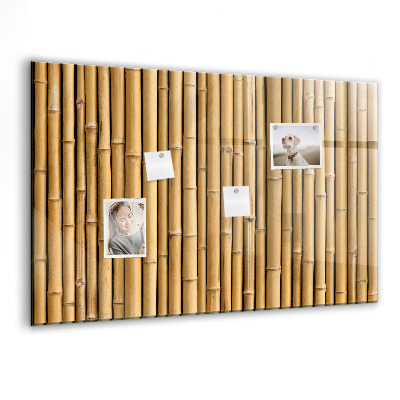 Memobord keuken Bamboestokken