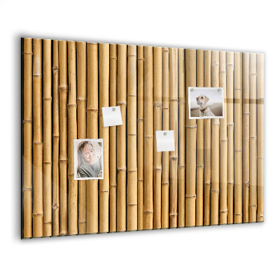 Memobord keuken Bamboestokken