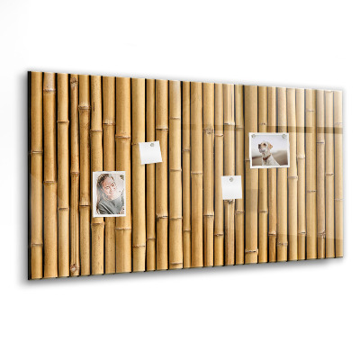 Memobord keuken Bamboestokken