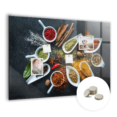 Magnetisch wandbord Specerijen