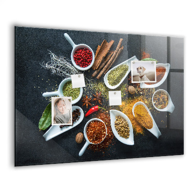 Magnetisch wandbord Specerijen
